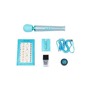 le WAND - Petite All That Glimmers - Wandmassager set (Blauw)